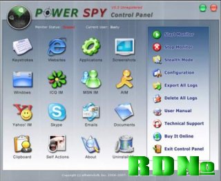 Power Spy 2009 8.11 - Домашний шпион