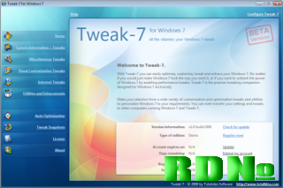 Tweak-7 Beta 5 Build 577 + Rus