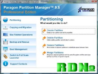 Paragon Partition Manager 9.5 Professional