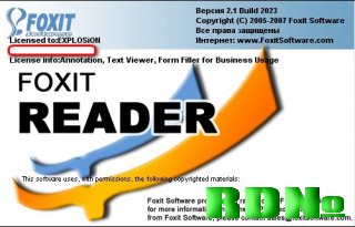 Foxit Reader 3.1.2.1013