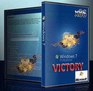 Windows 7 x86 Professional Victory 2.0 (2010/RUS) - новая особая версия сборки Windows 7