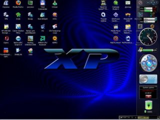 270 гаджетов + Боковая панель для Windows XP