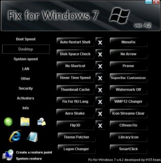 Fix for Windows 7 4.2