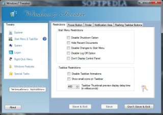 Windows 7 Tweaker 2.2