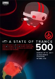 Armin van Buuren - A State of Trance 500 (Miami,USA/27.03.2011)