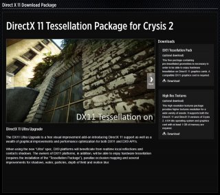 DX11-обновление к Crysis 2 выйдет на следующей неделе