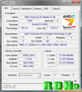 CPU-Z 1.49
