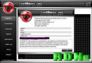 FortKnox Personal Firewall 2008 3.0.305
