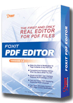 Foxit PDF Editor 2.1.0 build 0119