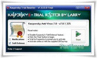 Kaspersky Trial Resetter 1.6.0.0 Final