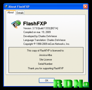 FlashFXP 3.7.8 Build 1333