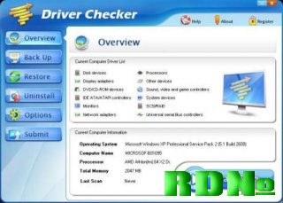 Driver Checker 2.7.3 Build 2009-04-16
