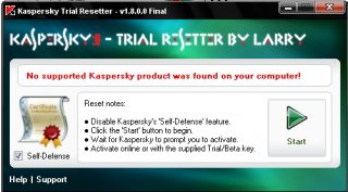 Kaspersky Trial Resetter 1.8.0.0 Final