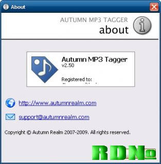 Autumn MP3 Tagger 2.50