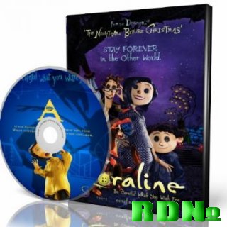 Коралина в Cтране Кошмаров / Coraline (2009) DVDRip