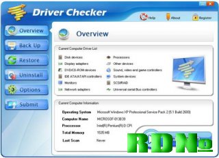 Driver Checker v2.7.3 Datecode 20090616 Rus