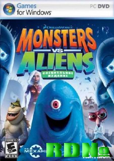 Монстры против пришельцев / Monsters vs. Aliens: The Videogame (2009/RUS/RePack)