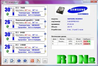 HDD Temperature v4.0.22 Rus
